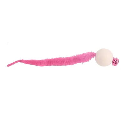 Pet cat toy tail bell Pink - Shop at LoveMi