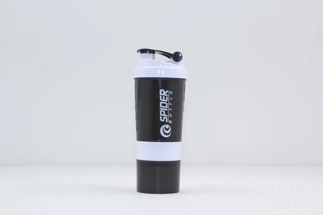 Three layer shaker with scale White - Shop at LoveMi