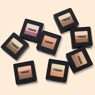 Trichromatic eye shadow Pumpkin - Shop at LoveMi
