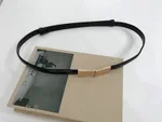 Black Gold Button