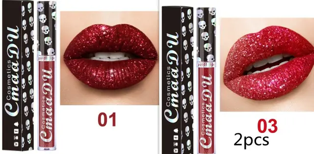 Metal lip gloss Set4 - Shop at LoveMi