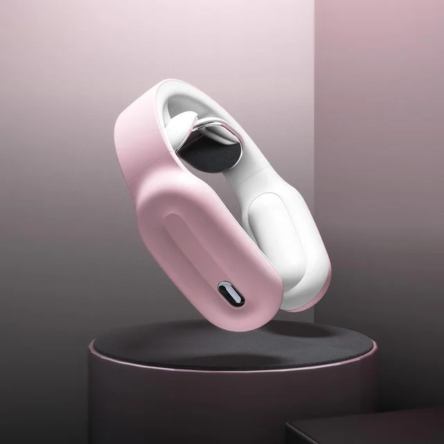 Cervical Spine Massager Shoulder and Waist Home Pink - Shop at LoveMi