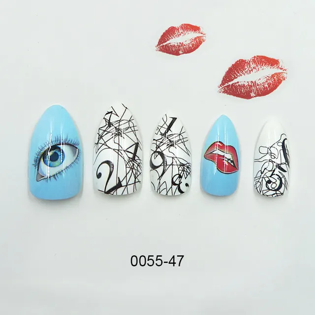 24 finished nail patches 47Style - Shop at LoveMi