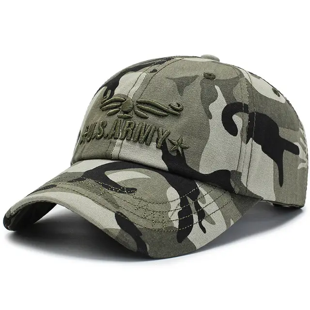 Men's outdoor camouflage baseball cap Grey - Shop at LoveMi