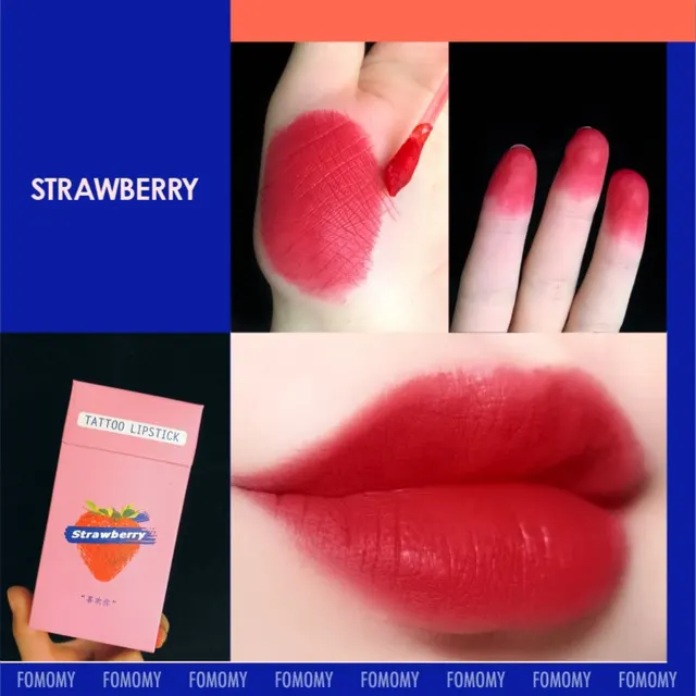Cotton swab cigarette case lip glaze Pink - Shop at LoveMi