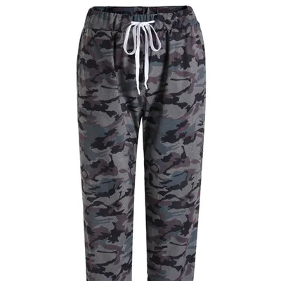Women's camouflage casual trousers Camouflage S - Shop at LoveMi