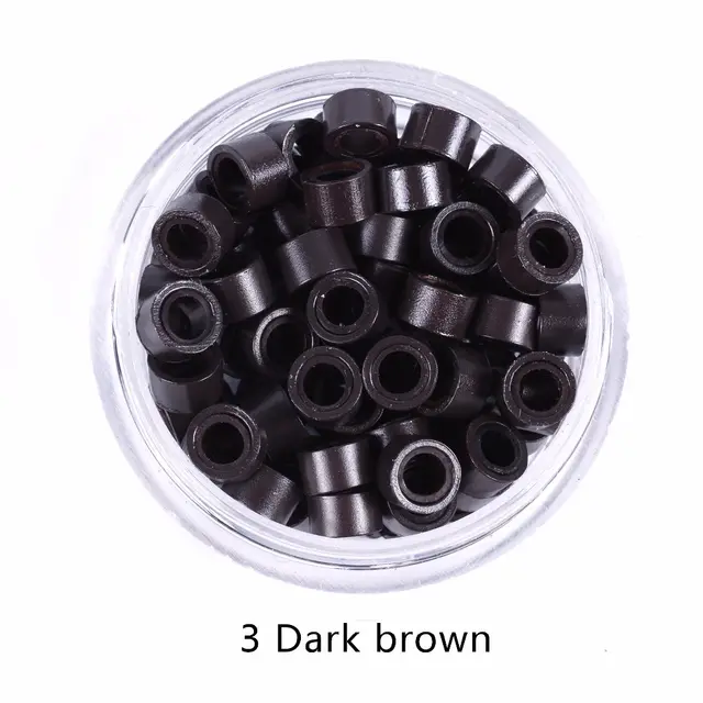 Silica gel hair ring Dark Brown - Shop at LoveMi