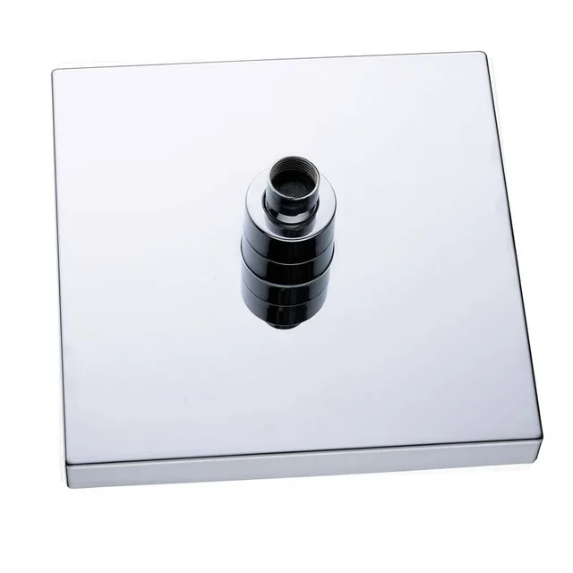ABS Square LED Colorful/temperature Control Three-color Shower Top - Four Color - View 1