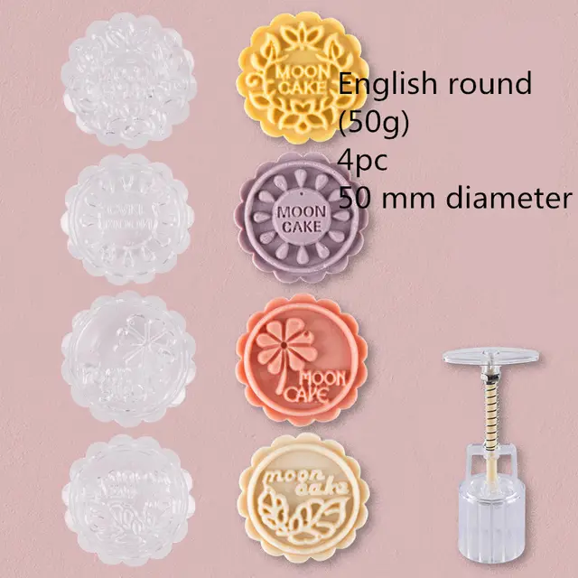 Moon cake mould 9 Style - Shop at LoveMi