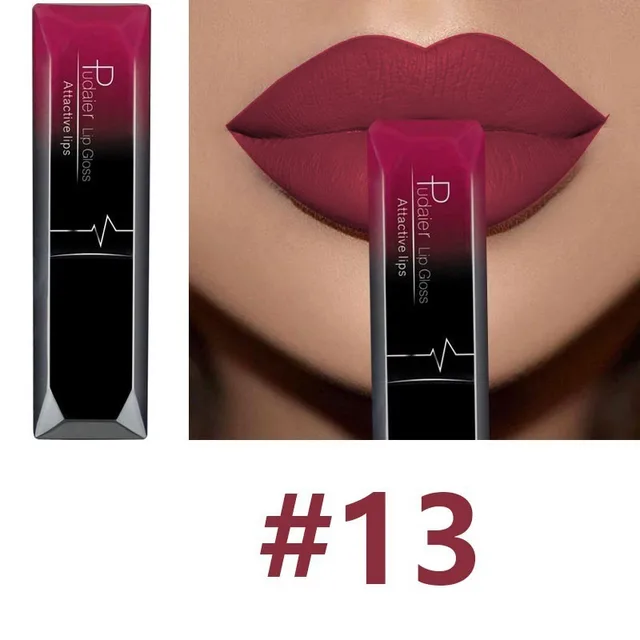 Makeup matte matte lip gloss lipstick 13Color - Shop at LoveMi