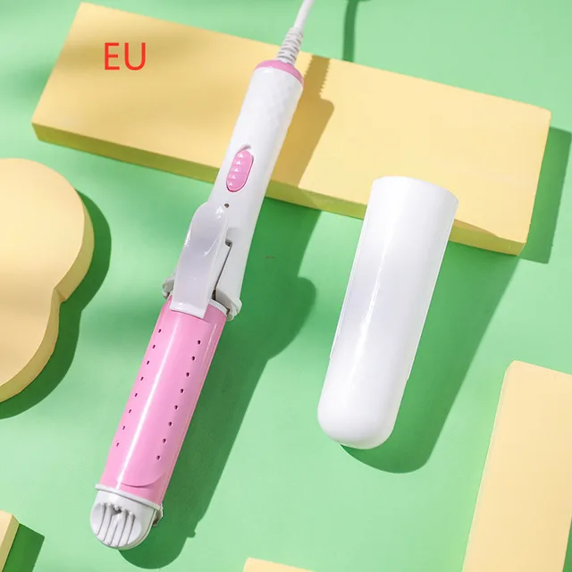 Curling And Straightening Dual Purpose Hair Straightener Pink - Shop at LoveMi