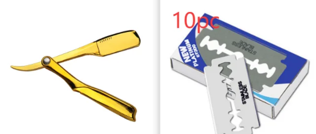 Stainless steel razor blade Blue Set - Shop at LoveMi