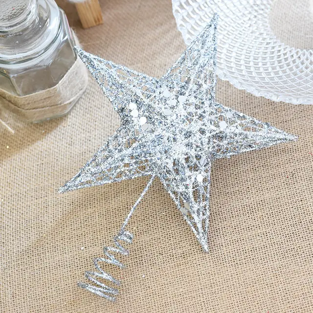 Star top decoration Silver - Shop at LoveMi