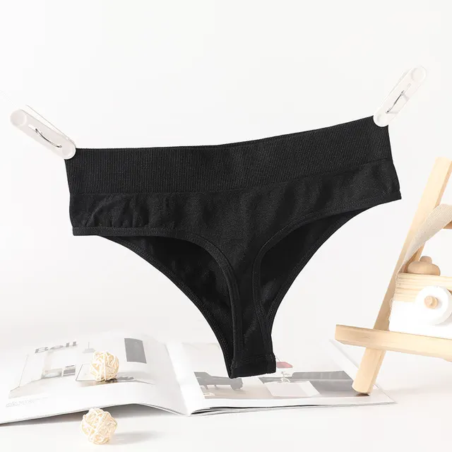 Women G String Thong Sexy Panties Lingerie Bodyshaper Black - Shop at LoveMi