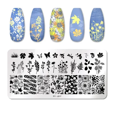 Manicure stainless steel printing plate Style02 - Shop at LoveMi