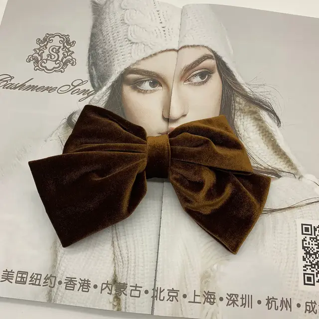 Fashion spring clip hairpin Brown - Shop at LoveMi
