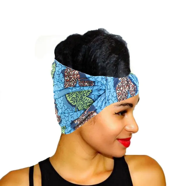 African Pattern Print Headband For Women Twist Style 184B Lb - Shop at LoveMi