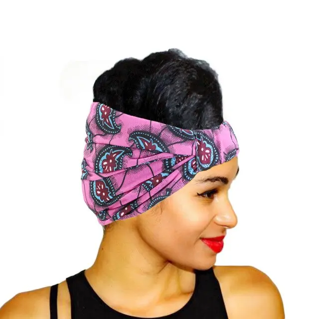 African Pattern Print Headband For Women Twist Style 184B Pk - Shop at LoveMi