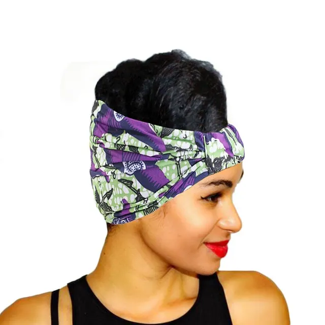African Pattern Print Headband For Women Twist Style 184B Pl - Shop at LoveMi