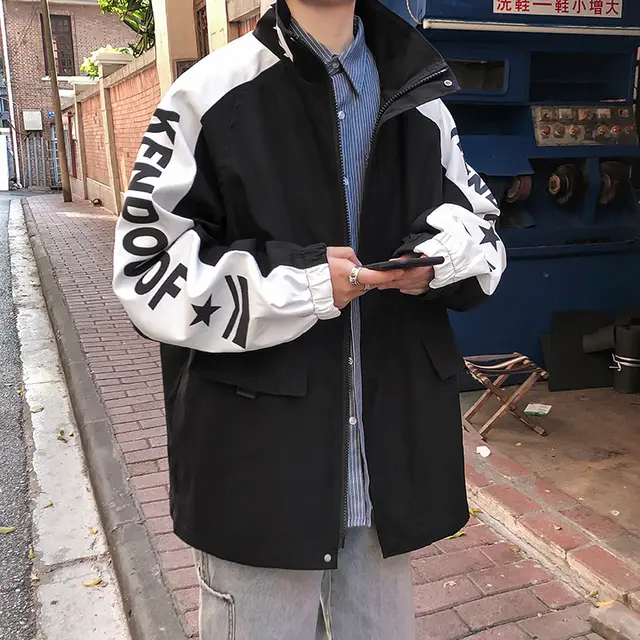 Baseball uniform jacket Black - Shop at LoveMi