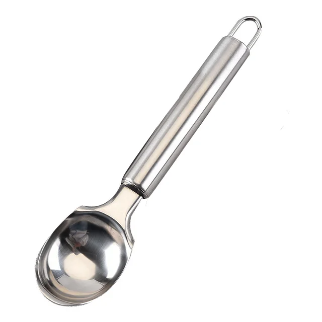 Stainless steel ice cream spoon Steel - Shop at LoveMi