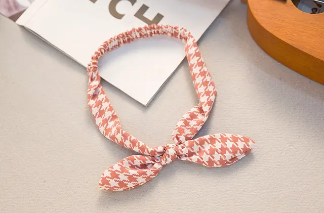 Big bow tie bunny ears headband 16 Style - Shop at LoveMi