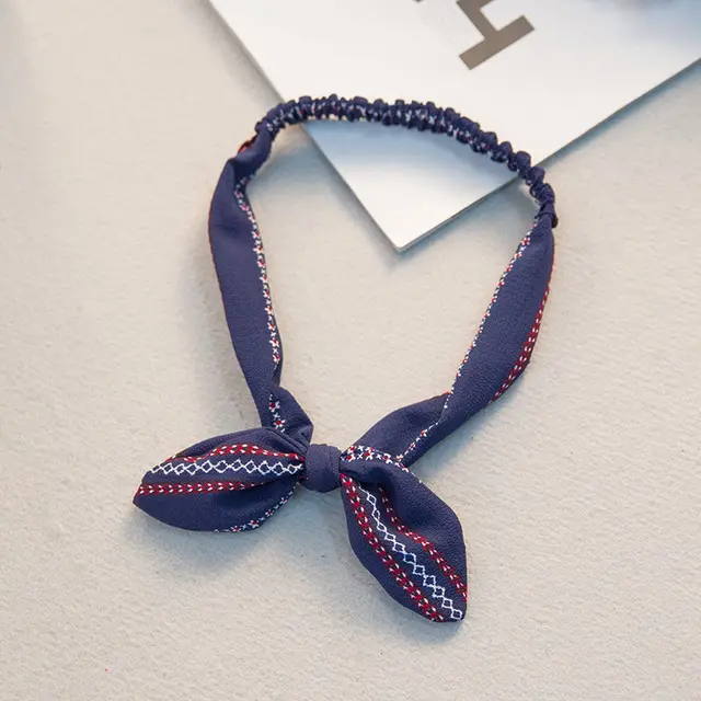 Big bow tie bunny ears headband 19 Style - Shop at LoveMi