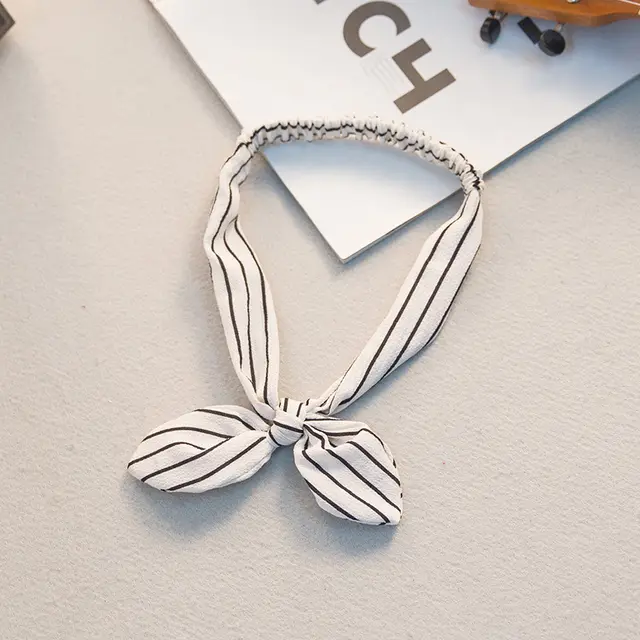 Big bow tie bunny ears headband 21 Style - Shop at LoveMi