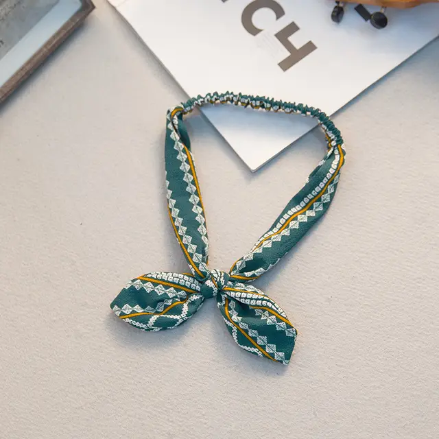 Big bow tie bunny ears headband 29 Style - Shop at LoveMi