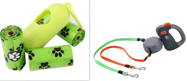 Retractable Dual Pet Dog Walking Leash Set - Shop at LoveMi