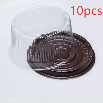 Cake Packaging Box Transparent Round Blister Box Coffee - Shop at LoveMi