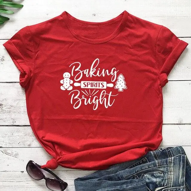 Round neck cotton short sleeves Red - Shop at LoveMi