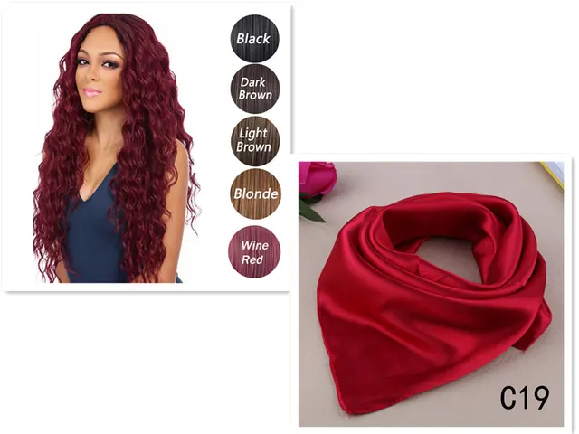 Corn hot wig Wine Red Set - Shop at LoveMi