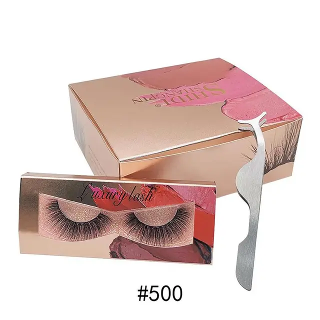Imitation mink thick false eyelash suit Ten Pairs 500 - Shop at LoveMi