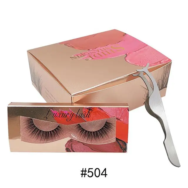 Imitation mink thick false eyelash suit Ten Pairs 504 - Shop at LoveMi