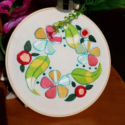 DIY handmade embroidery material package H - Shop at LoveMi