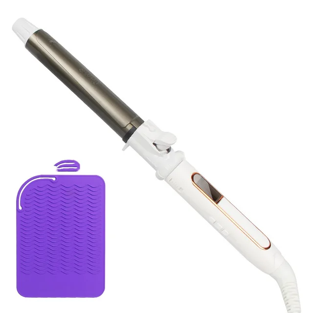 PTC heating big wave pear flower curling iron White - Shop at LoveMi