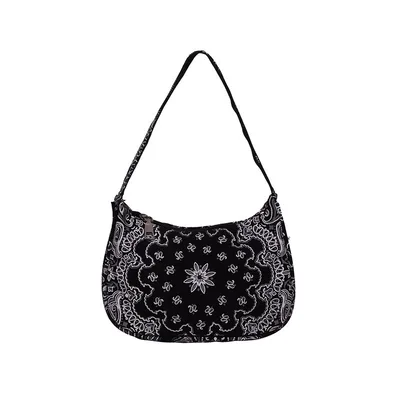 Star Flower Personalized Shoulder Messenger Bag Black - Shop at LoveMi