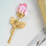 Golden Pink Flower