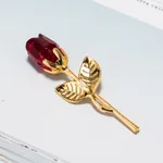 Golden Red Flower