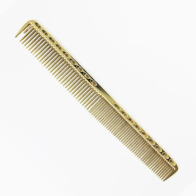 Space aluminum haircut comb high grade metal comb Gold - Shop at LoveMi