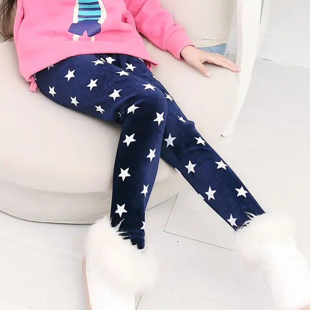 Children Autumn Winter Baby Leggings Colorful Print Flower 8Style - Shop at LoveMi