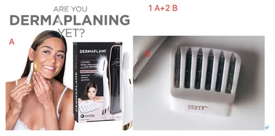 Flawless dermaplane glo hair remover 1A+2B - Shop at LoveMi