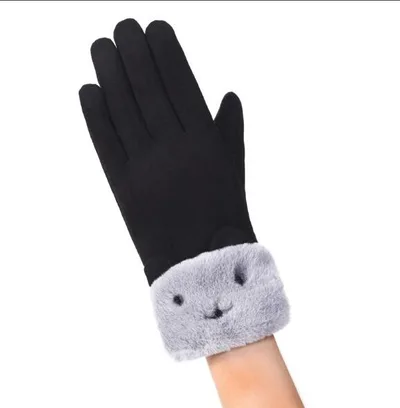 Winter Touch Screen Driving Gloves Cat Black - Shop at LoveMi