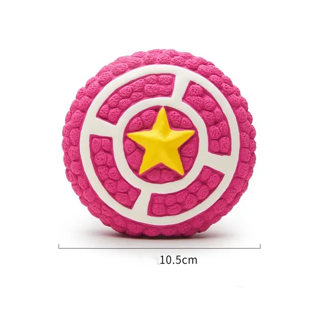 Rugby Tennis Dog Bite Sounding Ball Pet Toy R - Shop at LoveMi