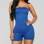 Summer explosive jumpsuit-multicolor - Blue
