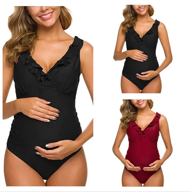 Pregnant women one piece bikini Set - Shop at LoveMi