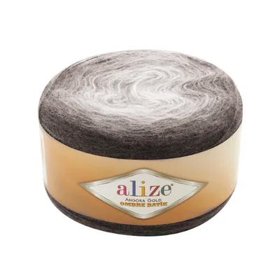 Angora Gold Ombre Yarn 150gr 825mt% 20 Wool% 80 Acrylic DIY Knitting Wrap Beanie Sweater 7267 Brown - Shop at LoveMi