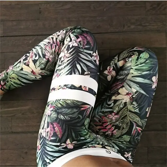 Rainforest Yoga trousers leggings Green - Shop at LoveMi