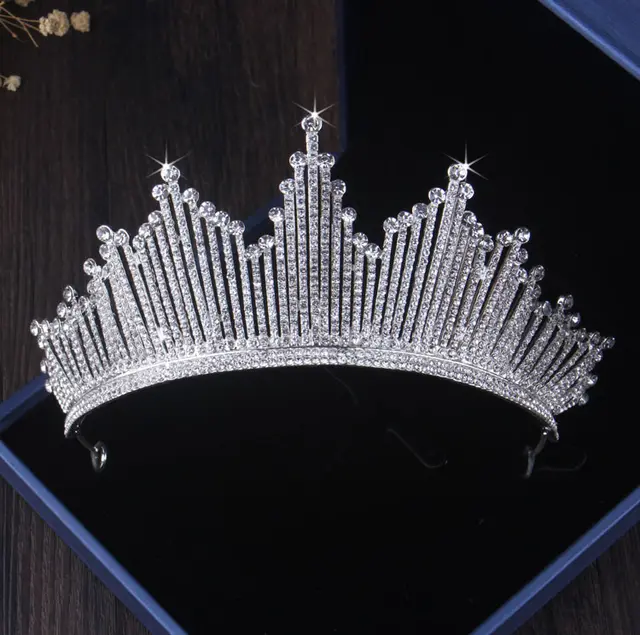 European style birthday headdress crown Silver - Shop at LoveMi